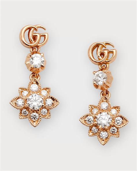 gucci ohrringe glitzer|Gucci earrings.